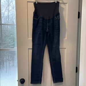 Old Navy Dark Blue Maternity Jeggings
